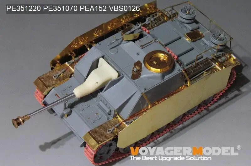 Voyager PE 351220   Segunda Guerra Mundial Alemão StuG.III Ausf.G Tribute de produção básica (para TAKOM 8006)