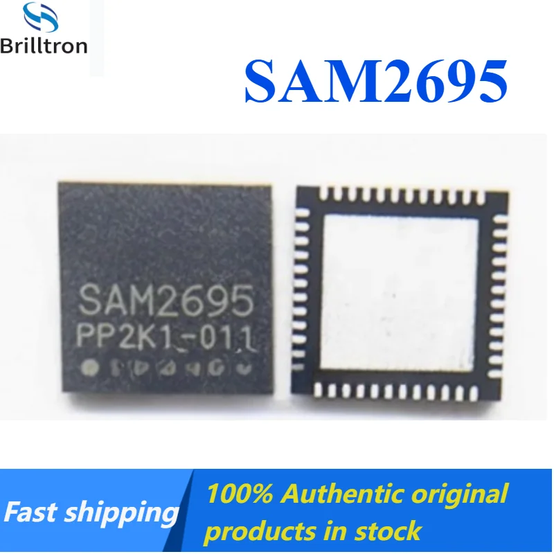 1-5PCS 100% SAM2695 QFN-48 Low-Power MIDI Sound System / Karaoke Chip IC New Brand New Original in Stock , Fast Shipping.