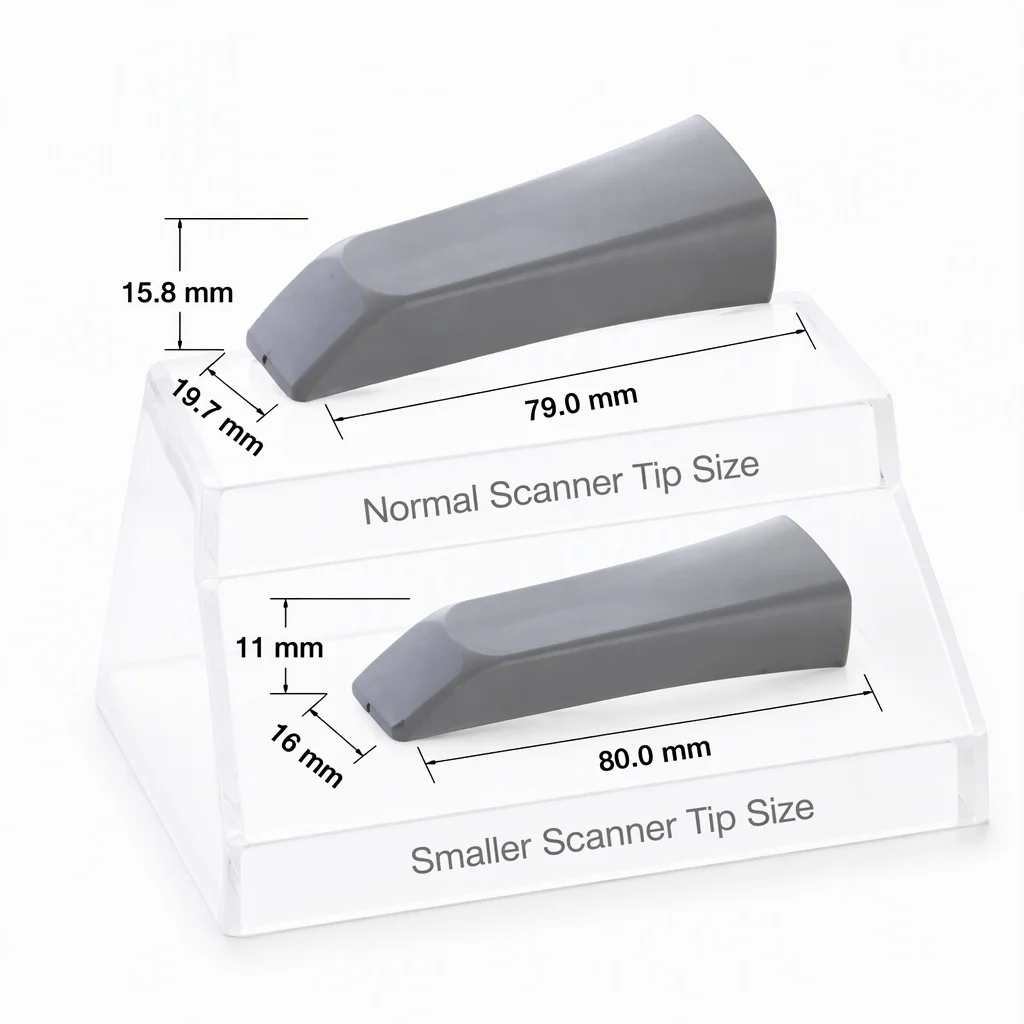 The Latest Type of Oral Scanner Head Tips Standard Tip&MINI Tip Suitable for Version 3.0pro Intraoral Scanner