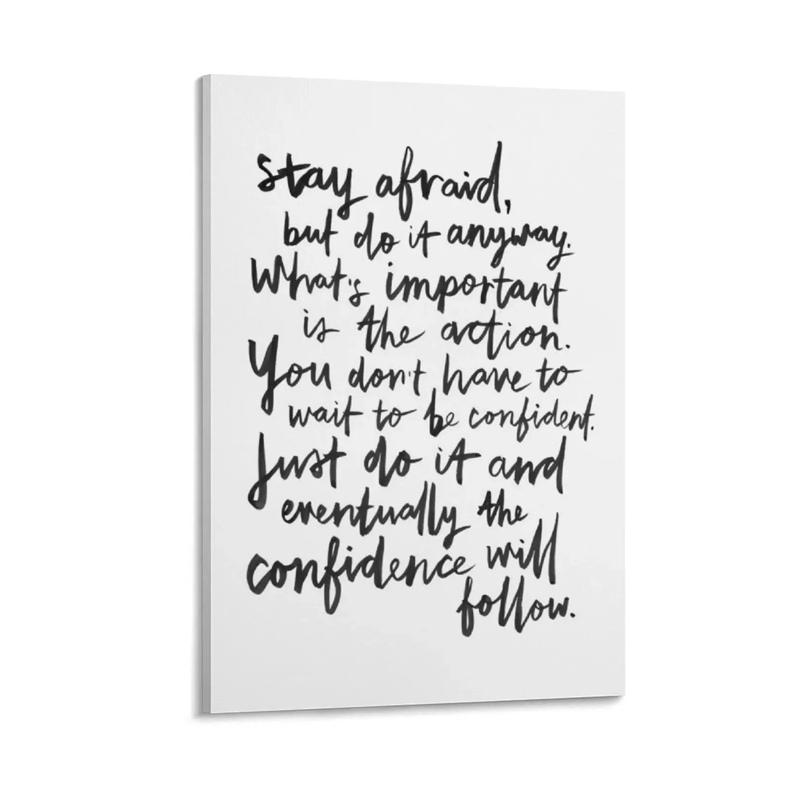 

Do It Anyway Canvas Painting modern home decoration room decorations for girls poster