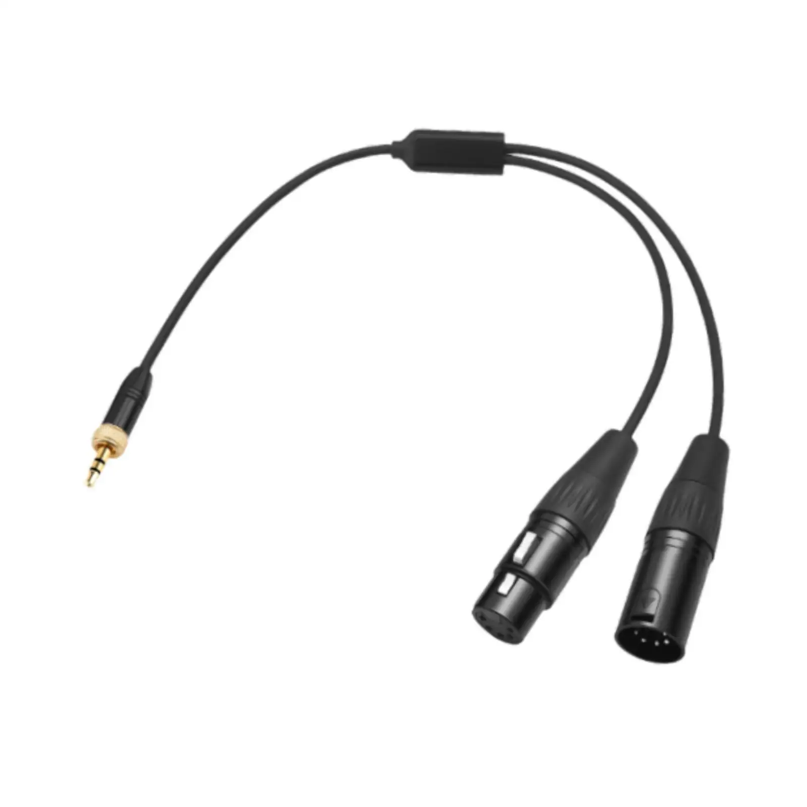 

3.5mm to 2 Dmx Upgrade Dmx Female Male 5 Pin to Stereo Jack Audio 3.5mm Male