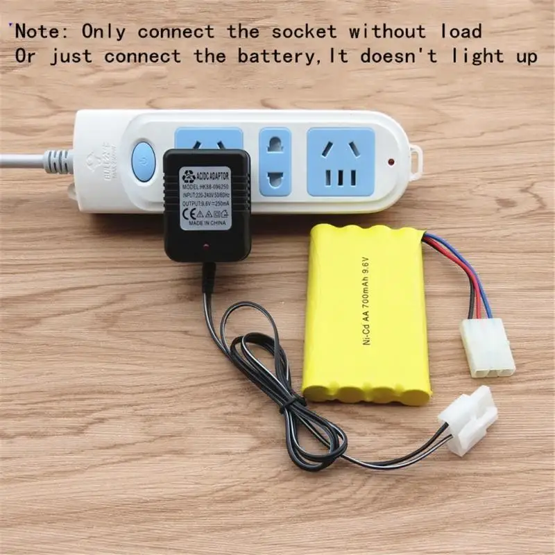 193A KET-3P Plug Adapter 9.6V 250mA RC Power Supply for NiCd NiMH