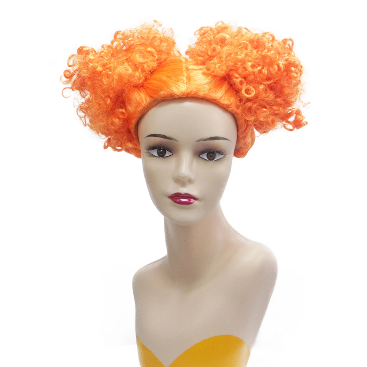 باروكة ملونة متفجرة، تصميم مضحك للحفلات، باروكة صناعية لافتة للنظر على طراز مهرج الهالوين، متوفرة بألوان متعددة #4