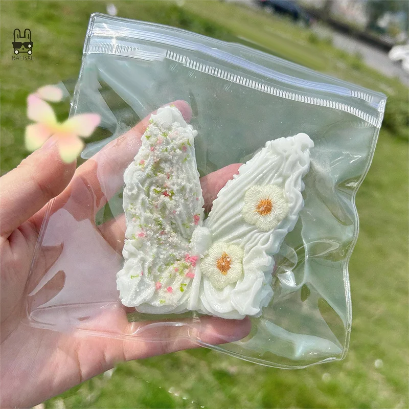 Creative Soft Little Daisy ผีเสื้อความเครียดบรรเทาผ่อนคลายของเล่นการ์ตูน Decompressing Squeeze ของเล่น Kawaii ช้า Rebound ของเล่นของขวัญ