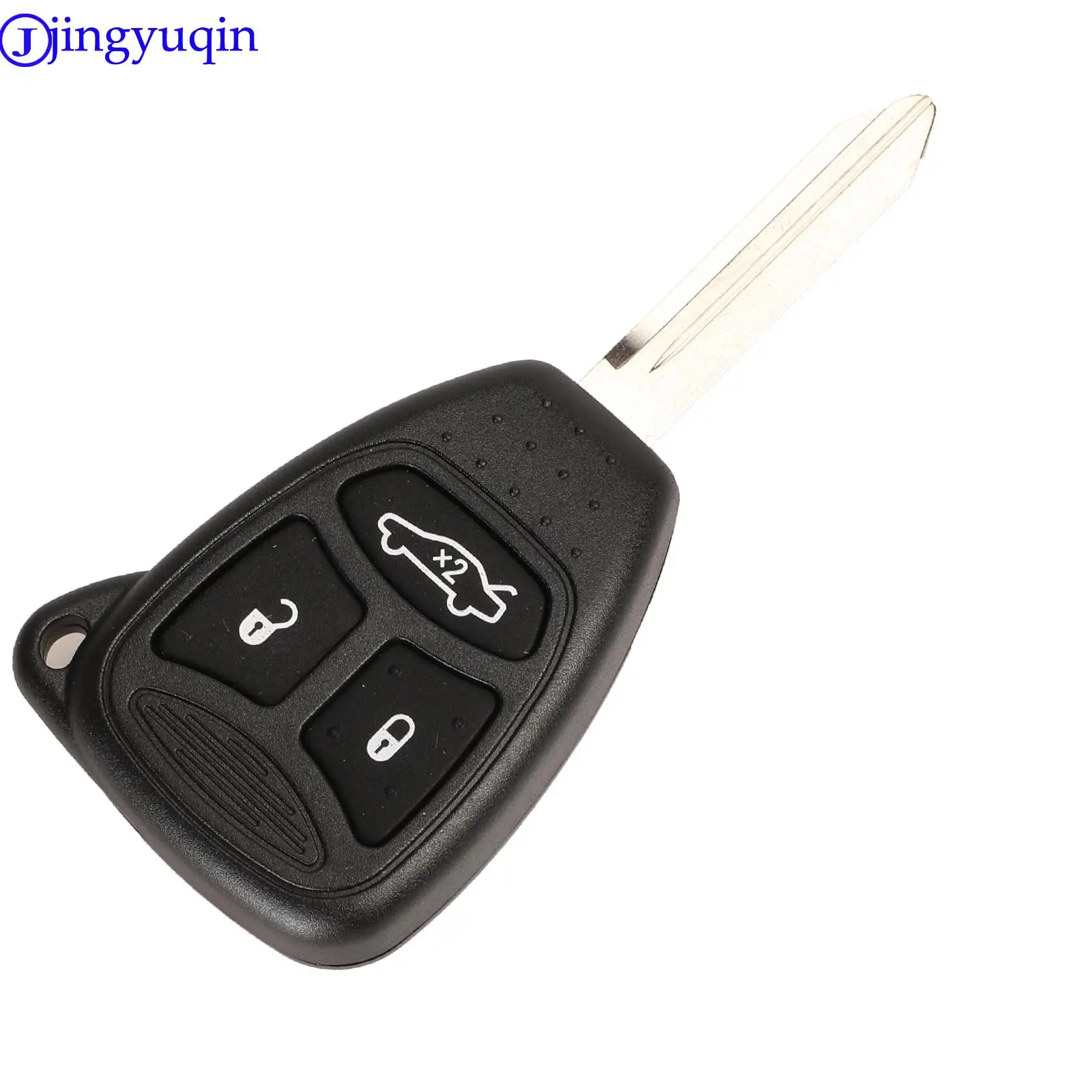 jingyuqin 2/3/4 Buttons Remote Car Key Shell Case Fob For Dodge Jeep Commander Grand Cherokee Chrysler Aspen 300