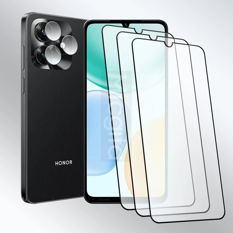 بيع 9H الزجاج المقسى ل الشرف X5C زائد حامي الشاشة غطاء كامل المضادة للخدش + X5C زائد لينة الألياف عدسة الكاميرا فيلم #1