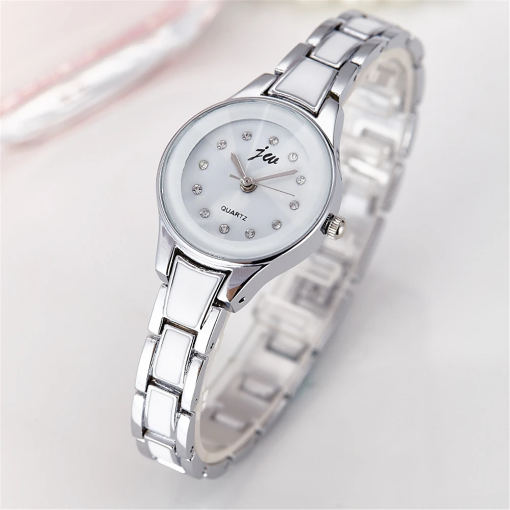 Fashion Elegant Rose gold Steel women quartz bracelet watch