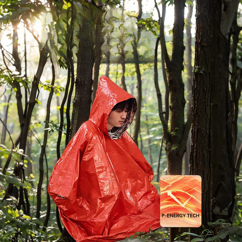 3 In 1 Outdoor Waterproof Raincoat Rain Coat Men Raincoat Women Awning From The Rain Motorcycle Rain Poncho Picnic Mat