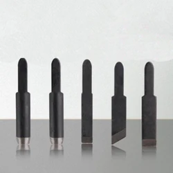 5pcs/set 6-8mm Electric Woodworking Chisel Metal Wood Carving Blades Kit For Wood Working Chisel Replacement Power Tool