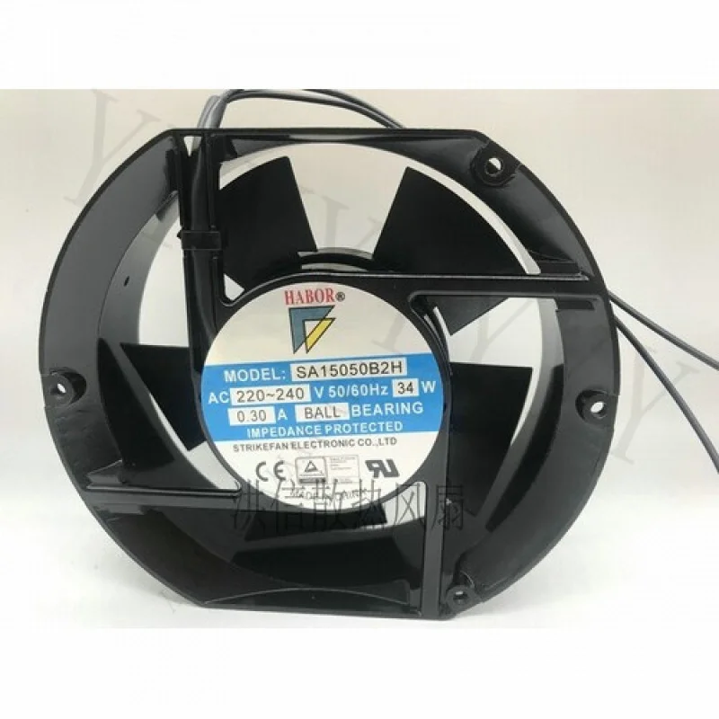 

Y+ FOR HABOR SA15050B2H 220-240 В 34 Вт 0,30 А 17051 Охлаждающий вентилятор