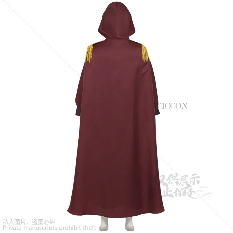 2024 New Ainme The Strongest Magician In The Demon King Army Is A Human Cosplay Ike Skulls Magic Cloak Cape Costume Halloween