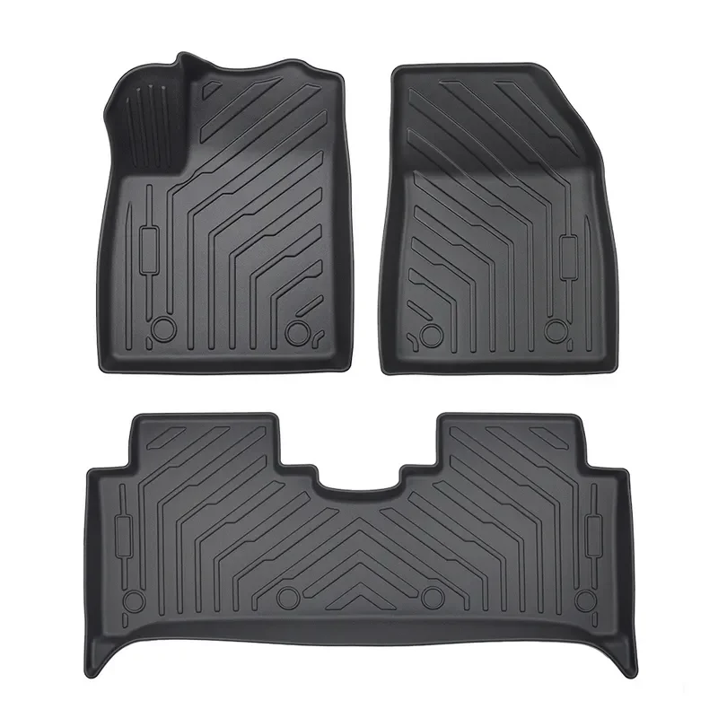  (LHD)For BYD Yuan PLUS 2022-2025 Car Floor Mats All Weather TPE Auto Liners Eco Friendly Full Set Trunk Cargo Mat Custom Fit