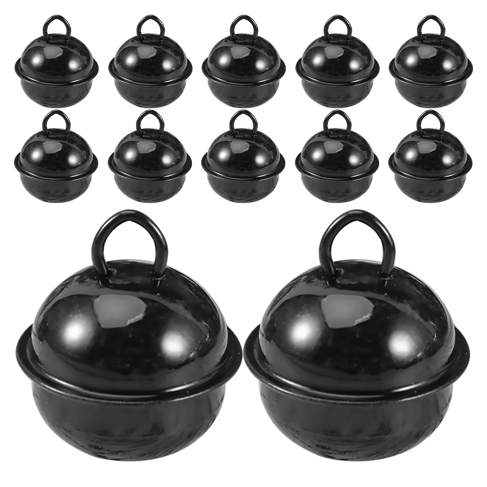 

12 Pcs Craft Bell Holiday Decorations Jewelry Making Sleigh Bells Iron naments Small Bells For Xmas Decorations Bell Accessories