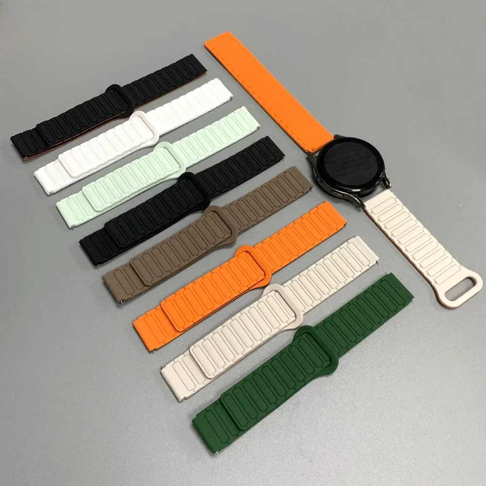 COROS PACE 3、APEX 2 Pro/APEX 46mm/PACE 2/APEX 42mm対応 スポーツシリコンバンド マグネットループブレスレット 20mm/22mm