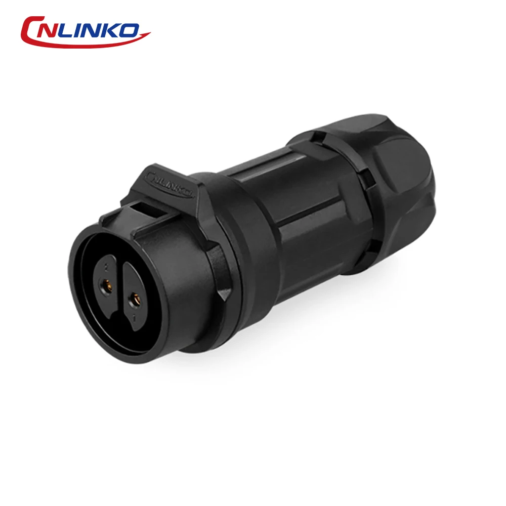 CNLINKO M16 PBT Waterproof IP68 Inline Connector 2-9Pin Solder Type Male Plug+Female Mating Socket for Industrial Equipments