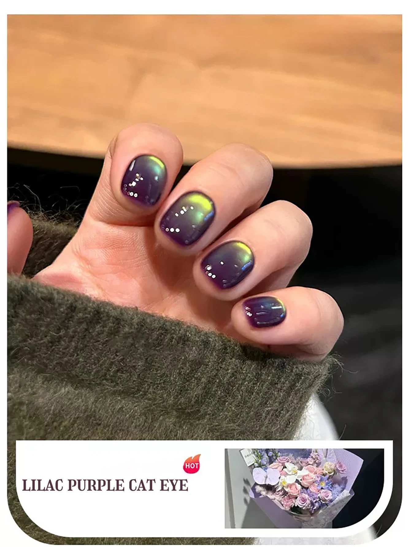 WS 10ml フルーツグリーンパープルキャットマグネティックジェルネイルポリッシュ 2025年新発売 ホワイトニンググアバグレープガラスビーズネイルニス用品