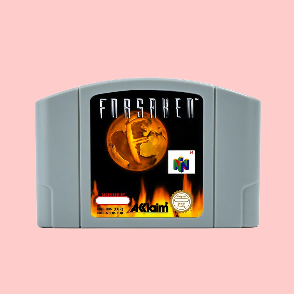 

Forsaken 64 Game Cartridge For N64 EUR PAL Retro 64 Bit Game Consoles