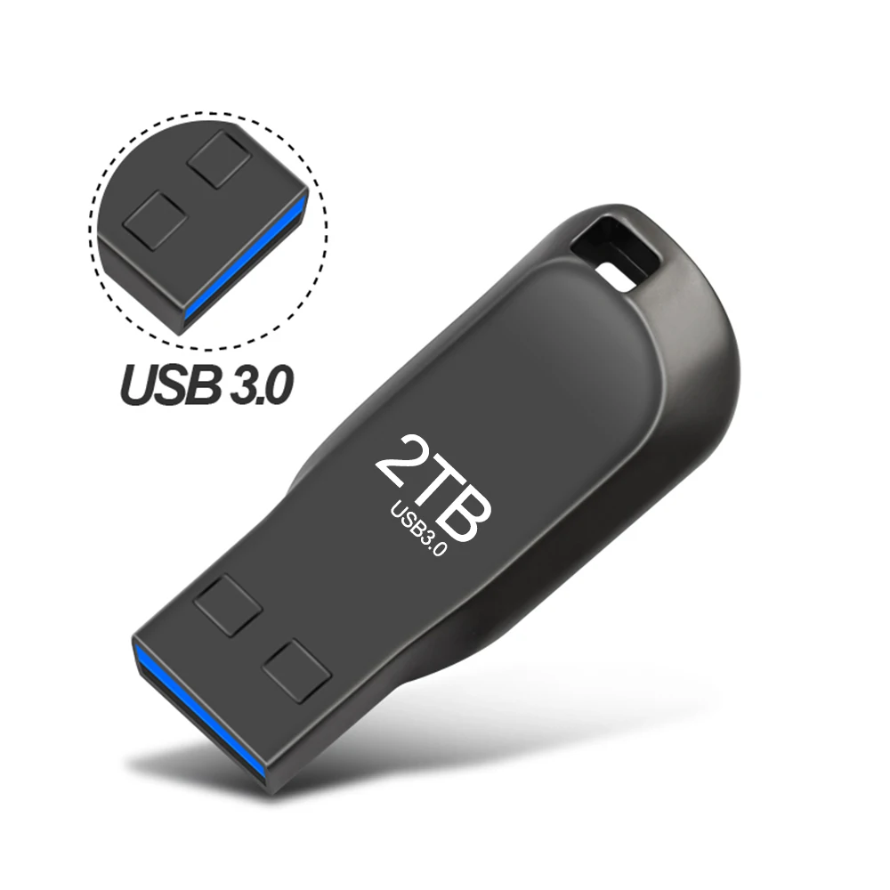 Metalen Usb 3.0 2Tb Pen Drive 1Tb 128G 64G TYPE-C Cle Usb Flash Drives 512Gb Pendrive Memoria Usb Stick Voor Xiaomi Mijia Apparatuur