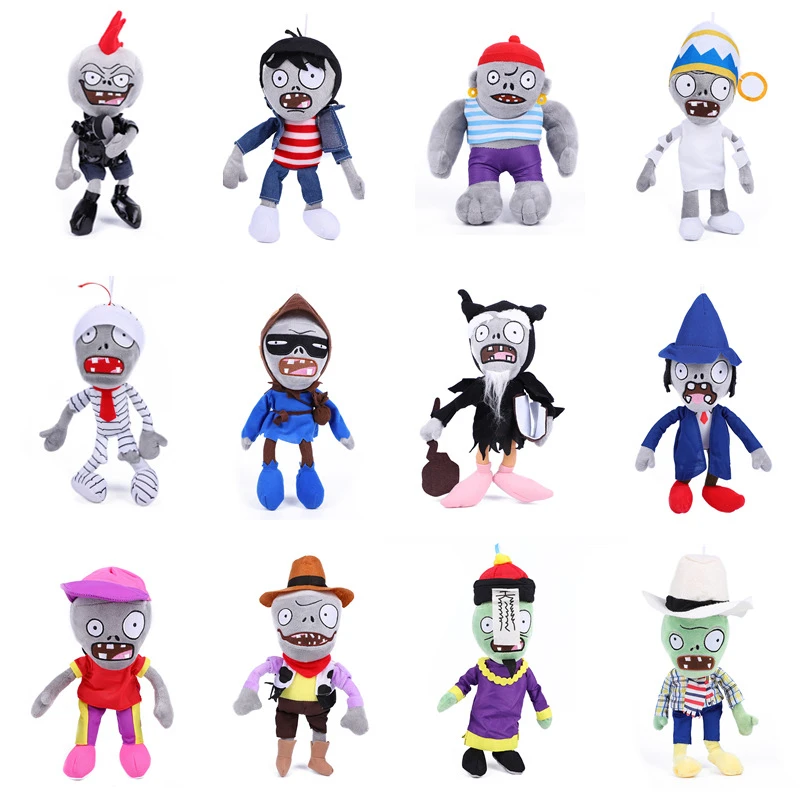 2025年 プラントvs.ゾンビ ぬいぐるみ 30cm PVZ ガルガンタウアーハット 海賊アヒル ゾンビぬいぐるみ ぬいぐるみ人形 ソフトトイ 子供向けギフト