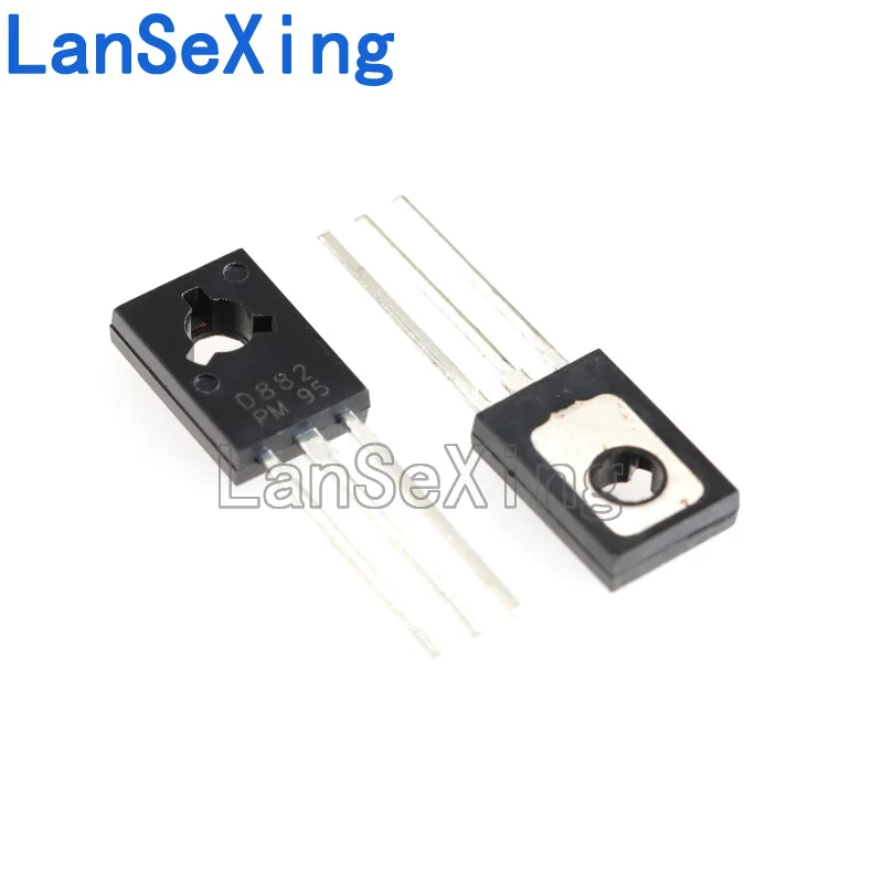 2SD882 D882 Inline TO-126 2SD882P NPN Medium Power Transistor