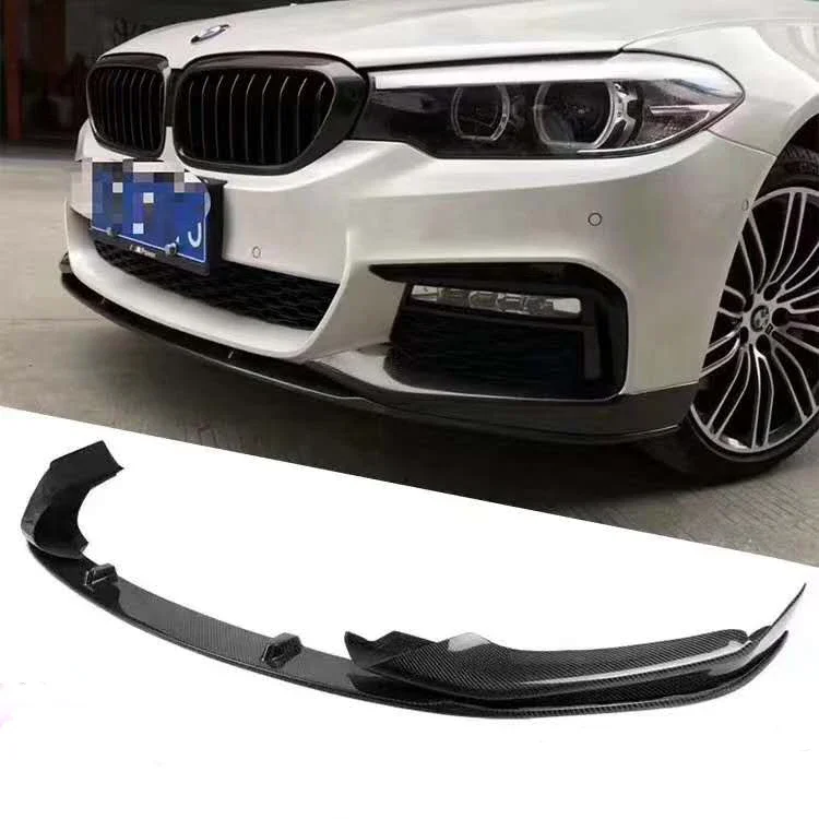 MP Style Carbon Fiber Front Lip for 5 Series G30 G38 2017+