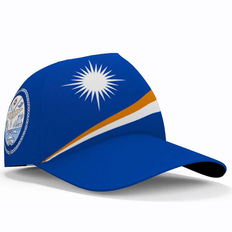 

Marshall Islands Baseball Caps Free Custom Made Name Team Logo Hats Mhl Country Fishing Micronesians Travel Nation Flag Headgear
