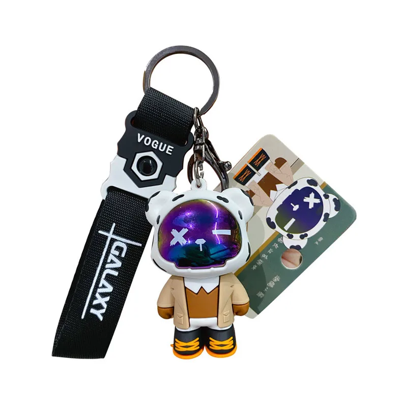 Funky siliconen beer pop anime sleutelhanger prachtig ornament met cool ontwerp ideaal cadeau voor mannen verzamelbeeldje accessoire