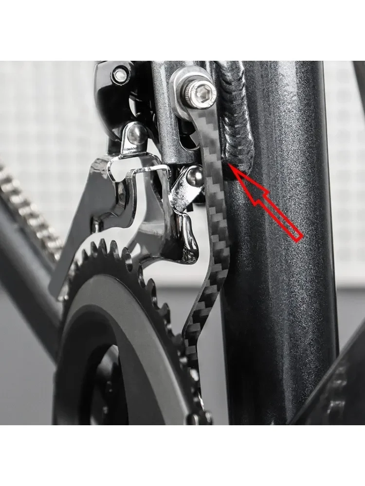 AliExpress NONE Chain Guide Carbon Fiber Chain Stabilizer Drop Keeper for Road Bike Chain Catcher