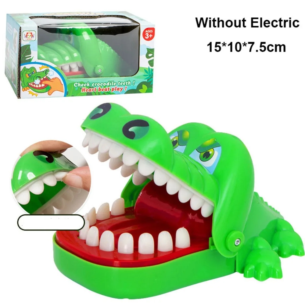 New Biting Hand Crocodile Teeth Plastic 10 Styles Alligator Biting Finger Interactive Decompression Party Pranks