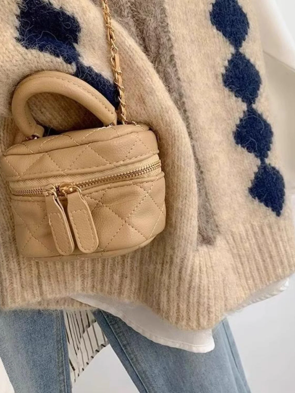 Jesienno-zimowa damska kamizelka swetrowa z dekoltem w serek, dzianinowa, w stylu syreny, odzież wierzchnia, warstwowa kamizelka wełniana, modna.