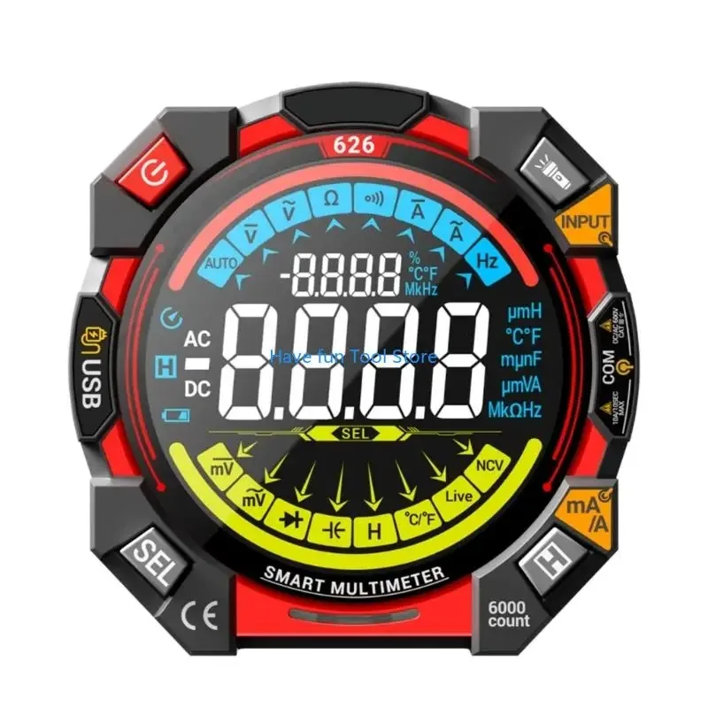 193B Digital Multimeter, Auto Ranging, Voltages, Current,Resistance Continuity NCV Live with Data Hold Auto Shut Offs 2025 New