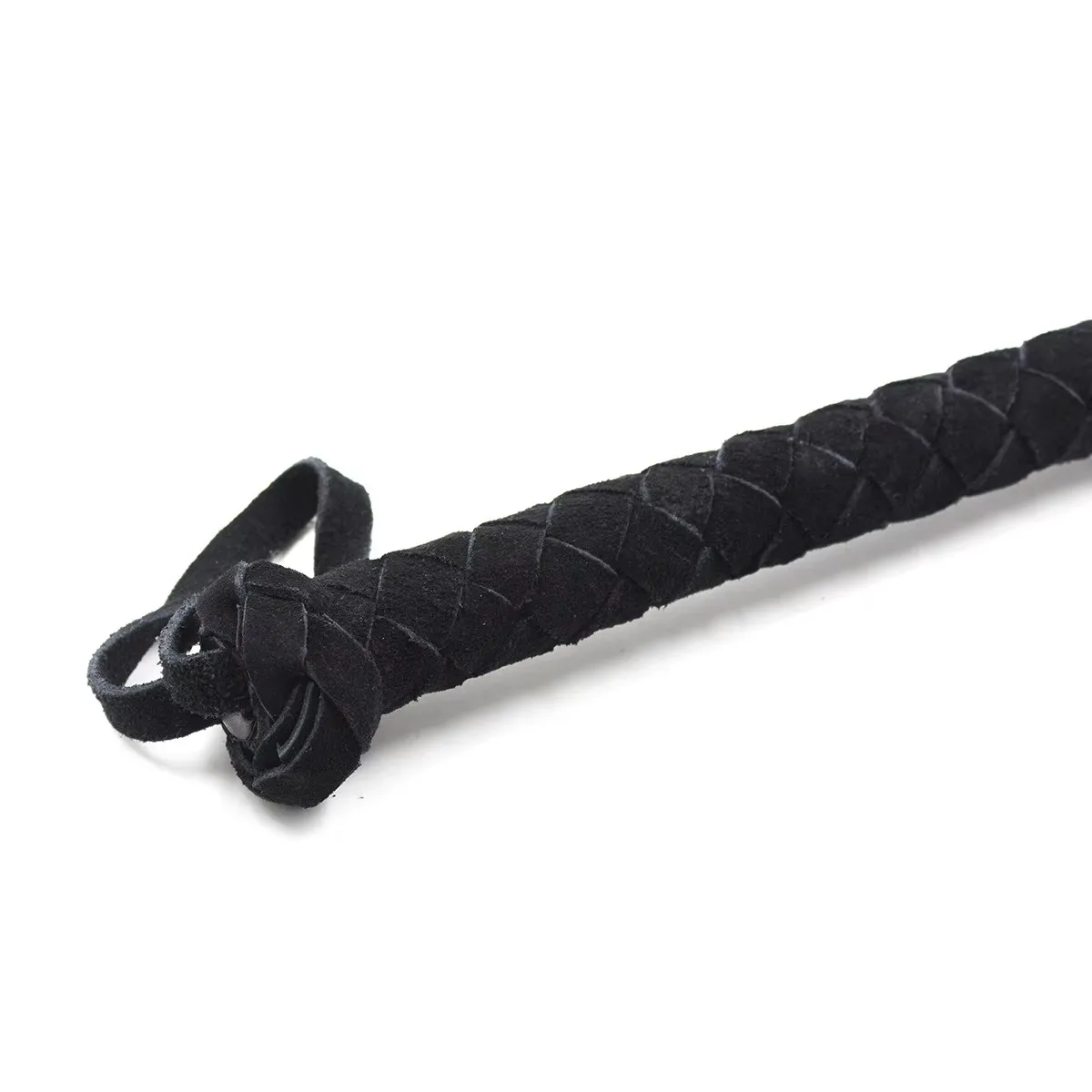 

108CM Genuine Leather Horse Whip Bull Whip, Genuine Leather Bull Whip Cowhide Horse Riding Whip COW LEATHER Whip