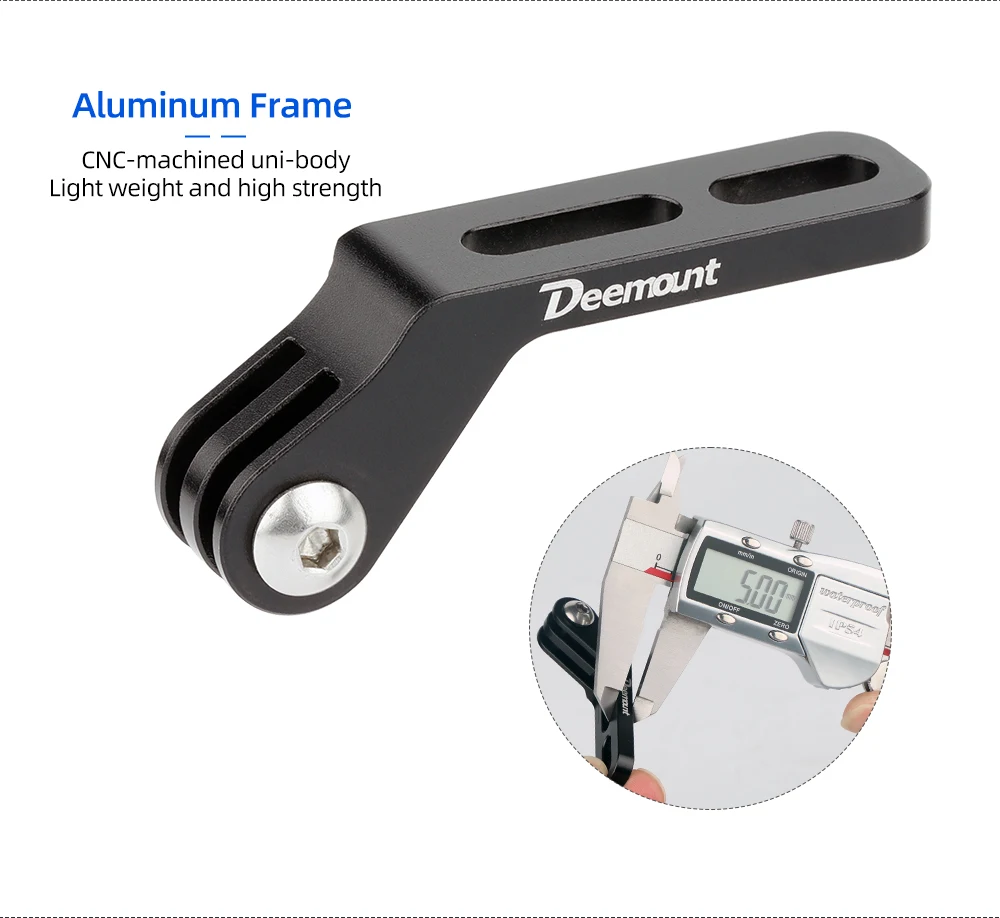 Fahrrad Sattel Schiene Rücklicht Halterung Sattelstütze Halterung Ständer Für Magicshine RN120 SEEMEE 60 100 180 200 300 Lampe Verlängerung Halter – Detail 10