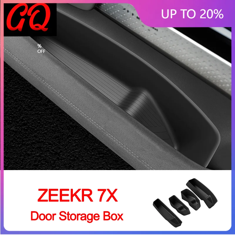 

Storage Box For ZEEKR 7X Accessories Front Rear Door Handle Storage Organizer Car Door Accessories Side Storage Box