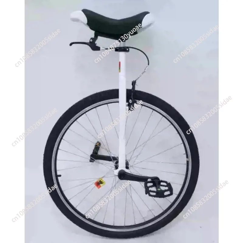 28'' Unicycle With Handle Bar And Brake Heavy Duty 28 inch Unicycle for Adults