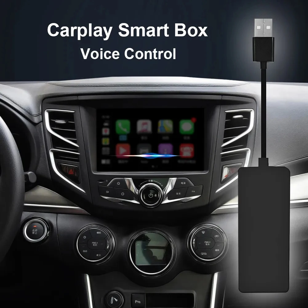 New Multi-functioned Portable Wired Carplay Box, Comes With Youtube Compatible With Android Auto USB