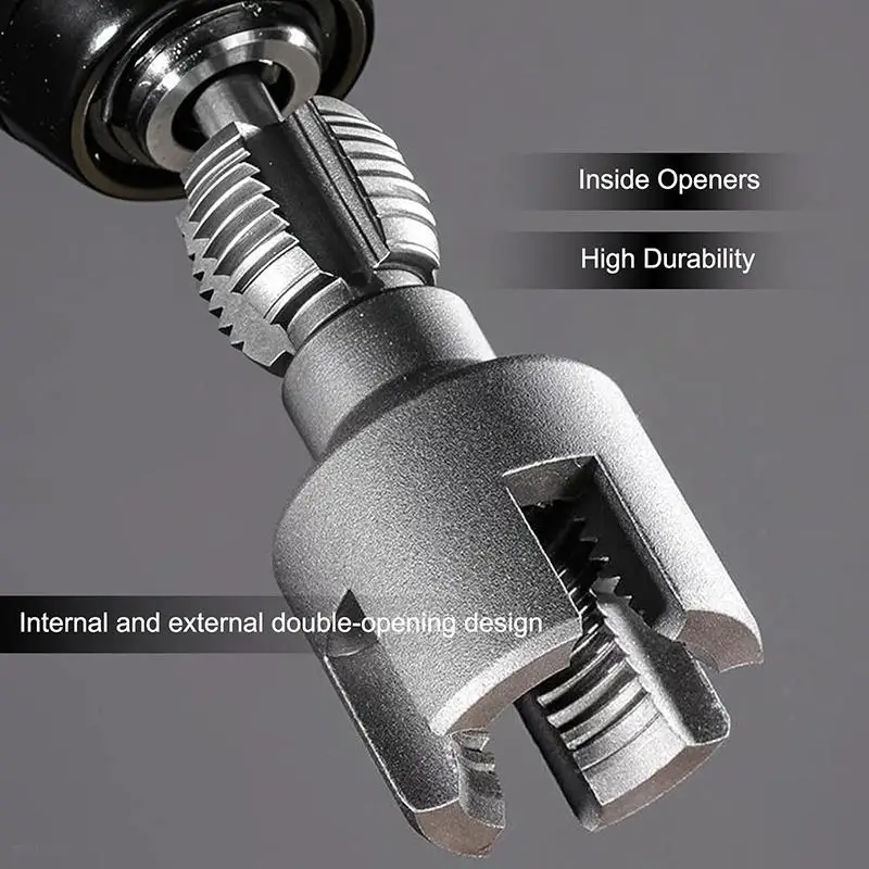 أداة قطع خيط الأنابيب المتكاملة أداة خيوط الأنابيب الداخلية والخارجية المثقاب الكهربائي المتوافق مع مجموعة أدوات خيط الأنابيب البلاستيكية