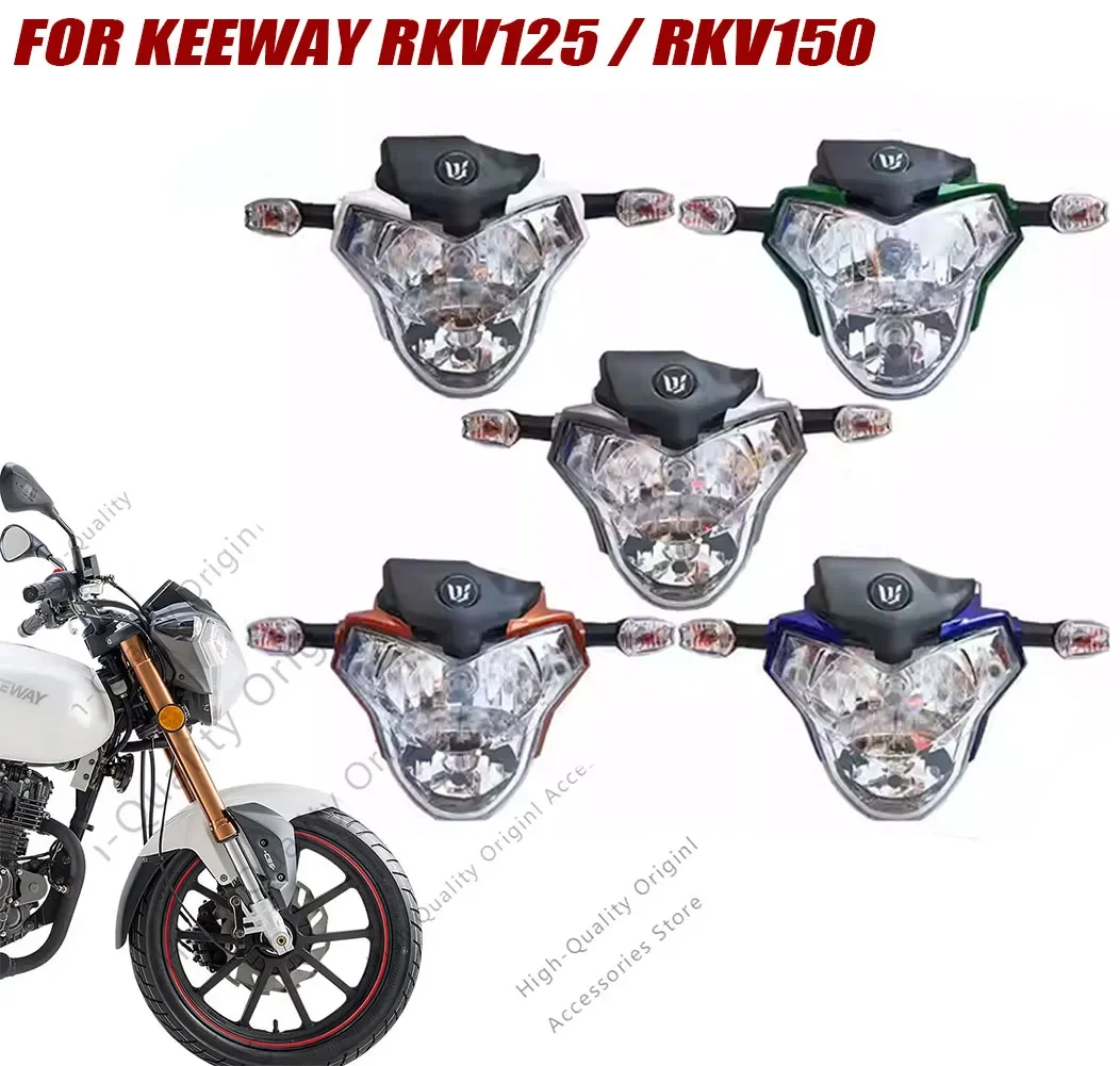 Nuevos Conjuntos de Faros Delanteros y Señales de Giro para Motocicletas KEEWAY RKV125 y RKV150 - Serie Keeway RKV