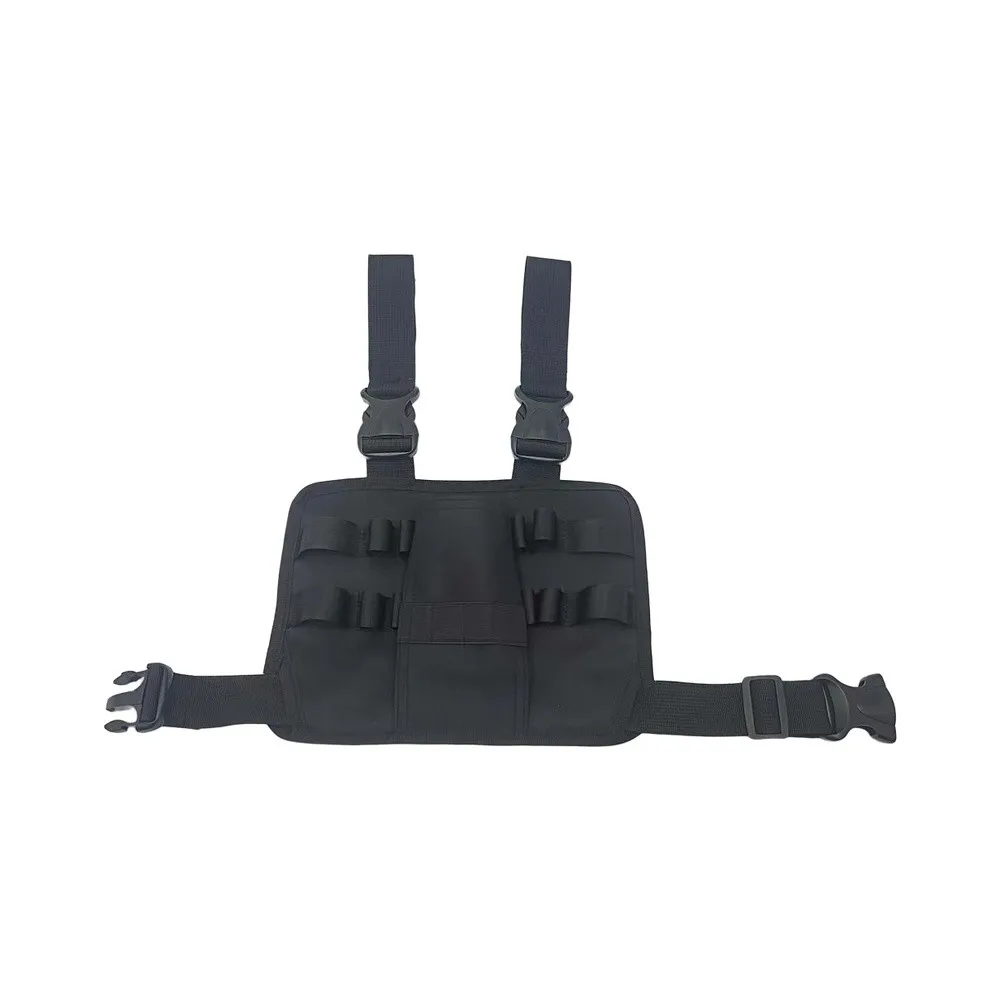 waterproof-nylon-tool-belt-bag-for-professionals-adjustable-waist-tool-carrier-with-ample-storage-compartments-25x18x2cm-black