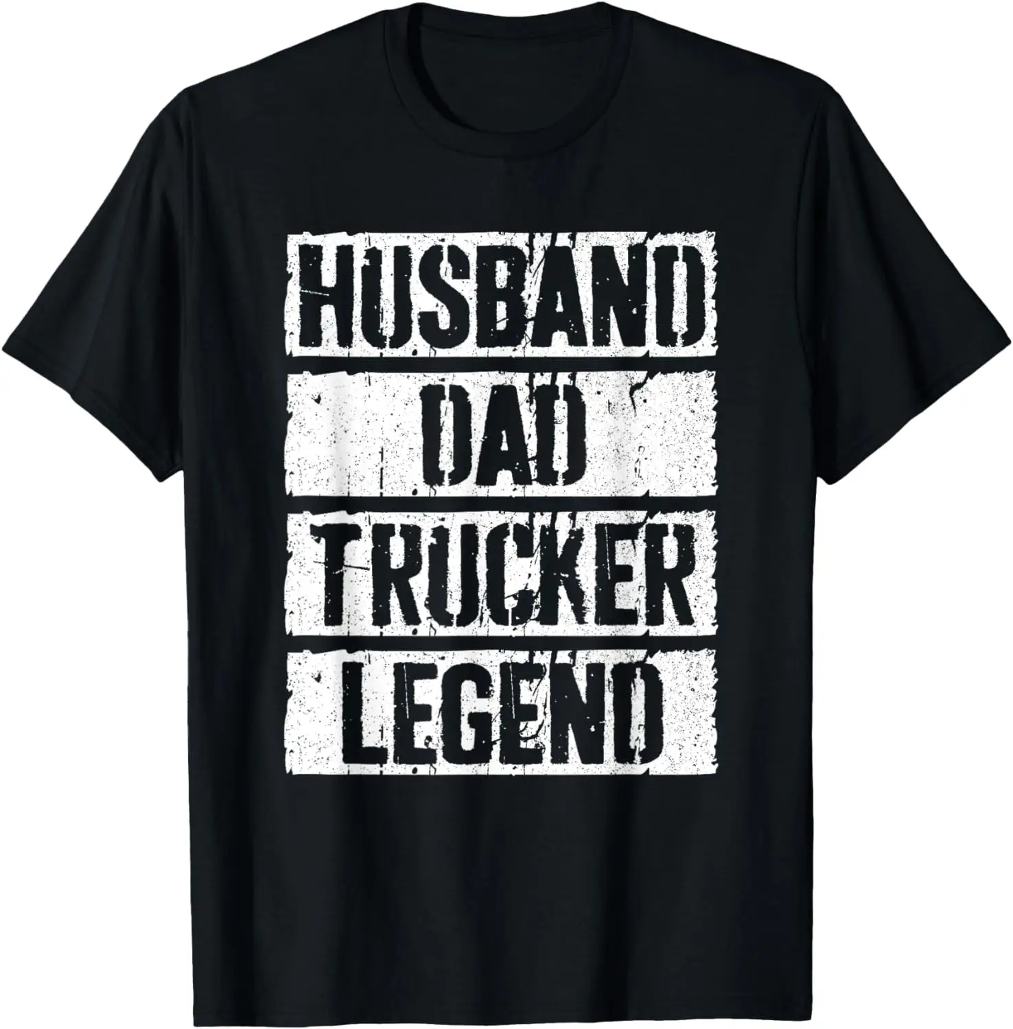 

Husband Dad Trucker Legend T-Shirt Fathers Day Shirt T-Shirt