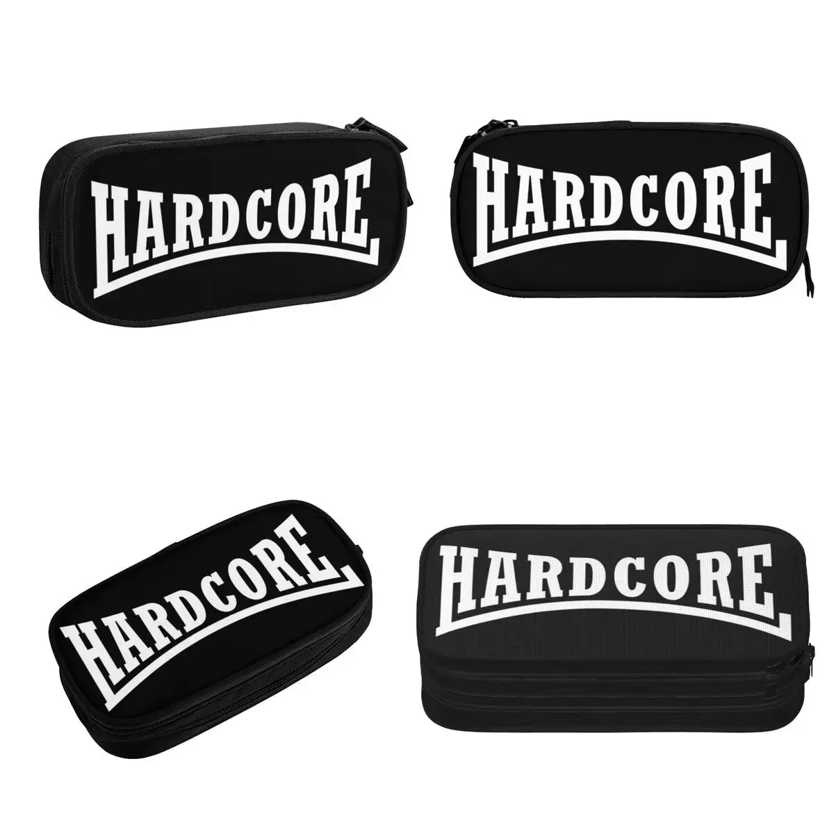 Hardcore Pencil Cases Large Capacity Pen Bags Pen Box Pencil Pouch For Boys Girls Students Stationery School Office