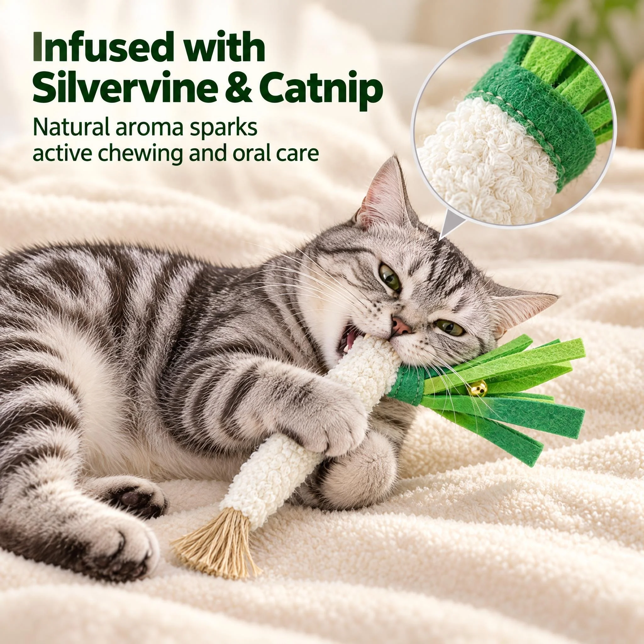 Catnip Cat Toys Simulation Vegetable Leek Carrot Celery Natural Matatabi Silvervine Chew Toy for Cats Kitten Teeth Cleaning