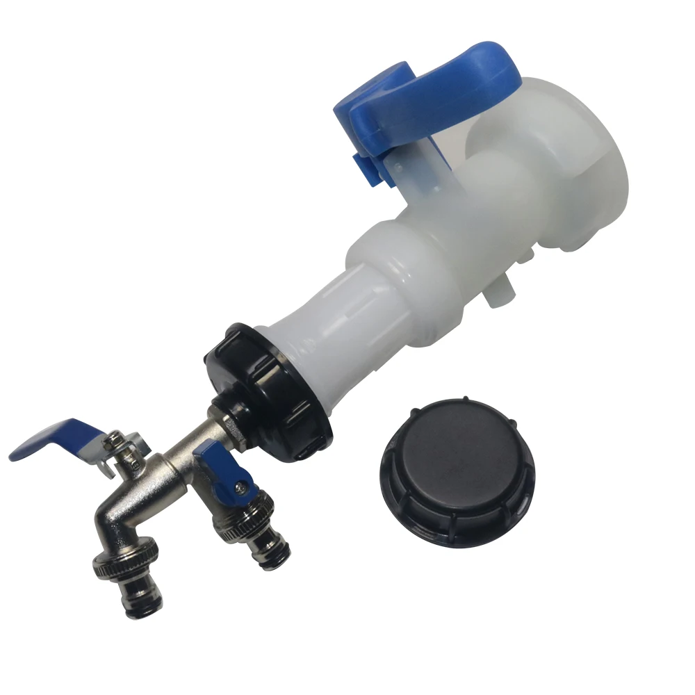 

IBC бак-бокс, удлинительная труба клапана-бабочки, адаптер 1/2 дюйма, садовый сельскохозяйственный ирригационный кран для мойки автомобилей, водопроводный кран