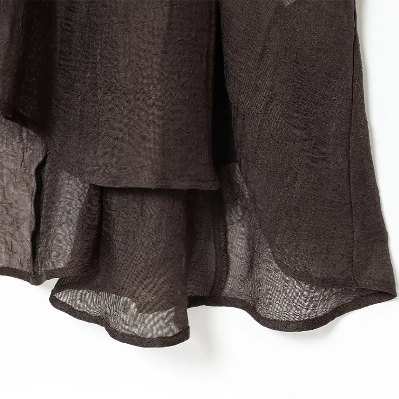 Robe d'été à la mode pour femmes, avec encolure à lacets et manches évasées, tenue d'événement de dîner d'escapade, Trafizaran