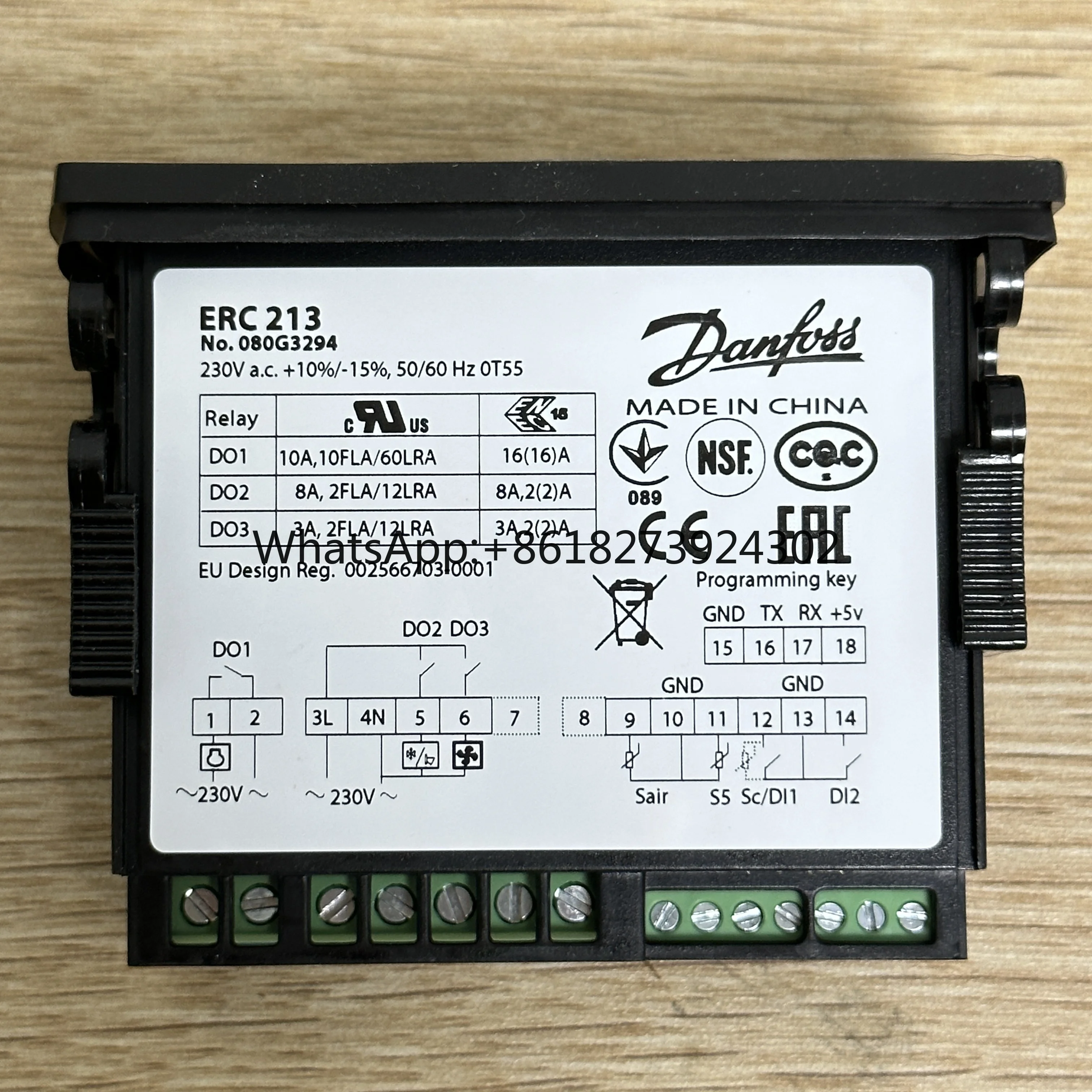 

Koelregelaar 080g3294 Temperatuurregelaar