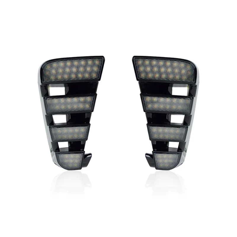 2Pcs LED Daytime Running Lights DRL Dymanic Turn Signal Front Fog Lamp 12V Daylights for Honda Accord 2025 11.5th Generation