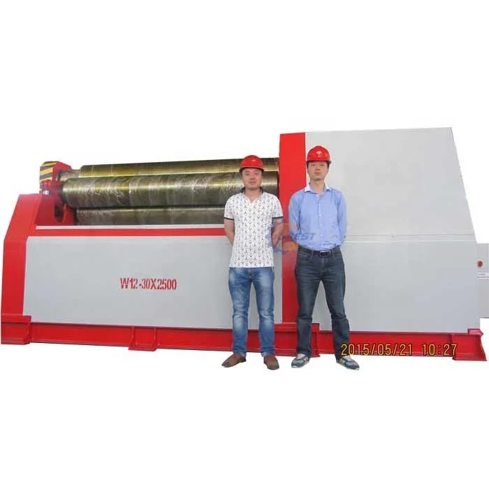 Manufacturer Cnc 4 roller Plate Rolling Machine For Pressure  Vessel