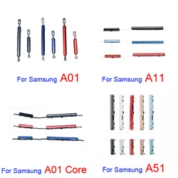 Phone Power Volume Button For Samsung Galaxy A01 Core A013 A11 A21 A51 4G New On Off External Button Key