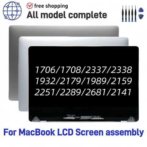 Nuevo LCD para Macbook Retina 13 pulgadas A2337 A1706 A2179 A1932 A1989 A1708 A2251 A2681 A2289 A2159 A2485 pantalla LCD