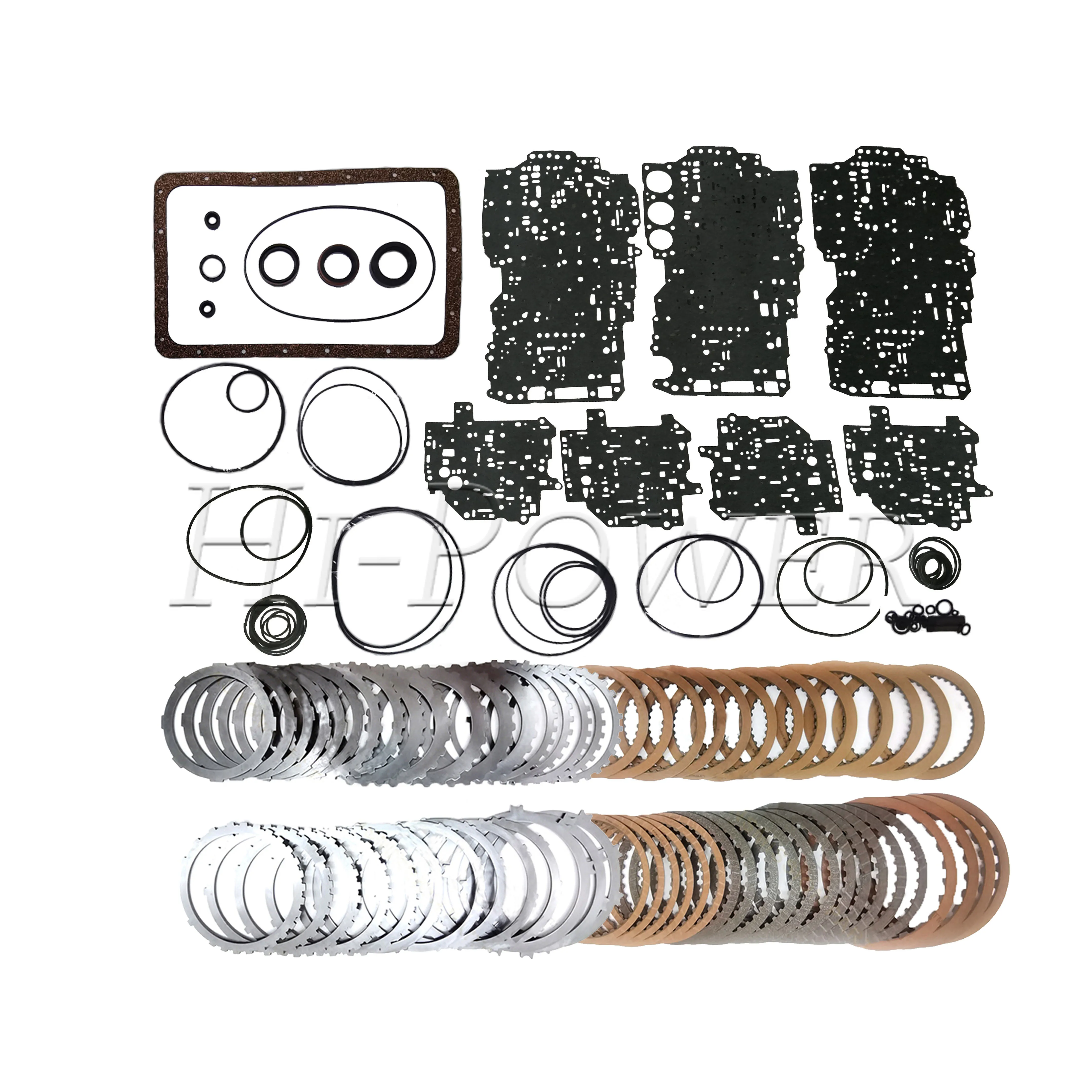 GS300 GS400 GS430 35-50LE A650E Auto Transmission Friction Steel Plate Car Gearbox Disc Master Seal Overhaul Repair Kit